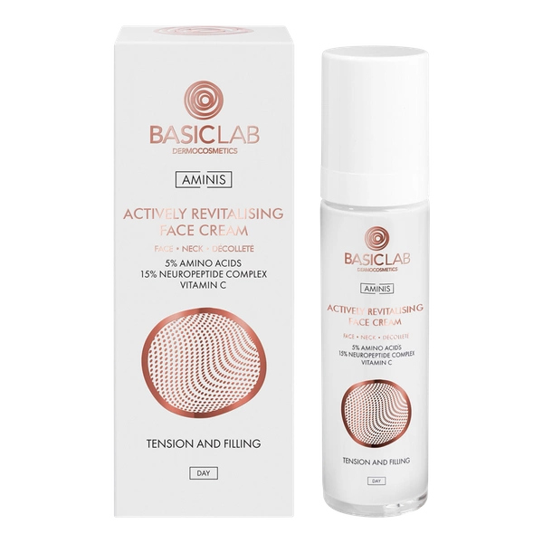 Aktiv revitalisierende Tagescreme mit 5% Aminosäuren
