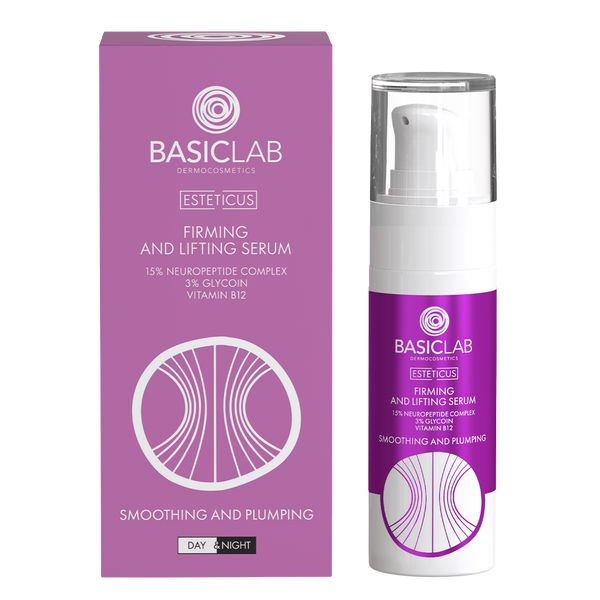 Straffendes Lifting-Serum mit 15% Neuropeptid-Komplex, 3% Glycoin und Vitamin B12